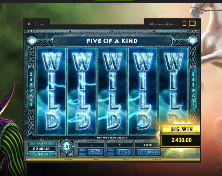 Thunderstruck II Min Stake - Max Win! (Submitted by Mysteron71)