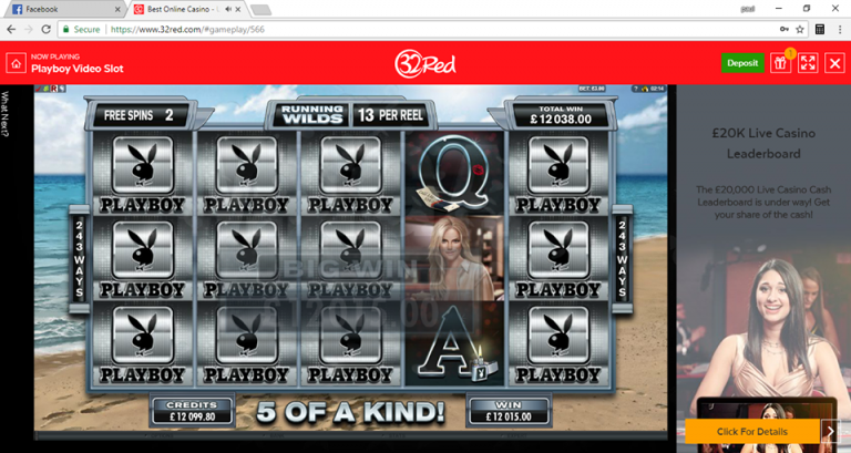 Playboy - Massive Win! (Submitted by ligarr)