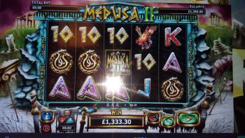 Medusa 2 - Super Big Win! (Submitted by ste s)