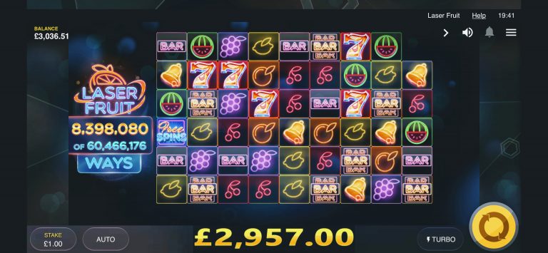 Laser Fruit - Super Big Win! (Submitted by Seyahkram1977)