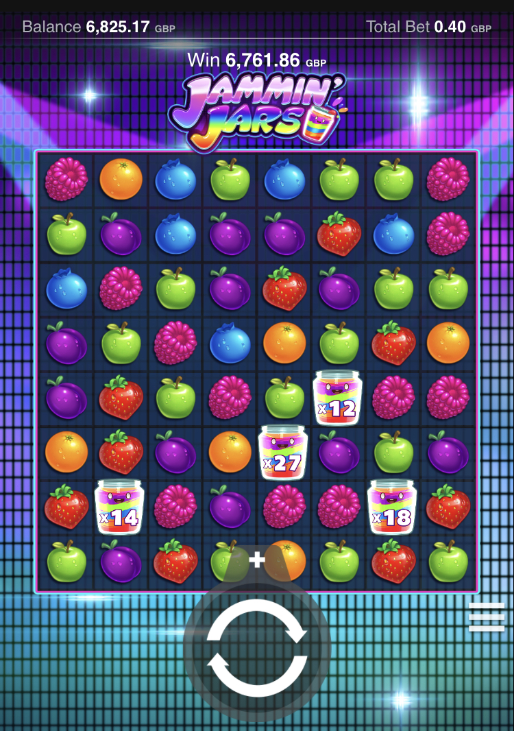 Jammin Jars - Big Winner! (Submitted by colken87)