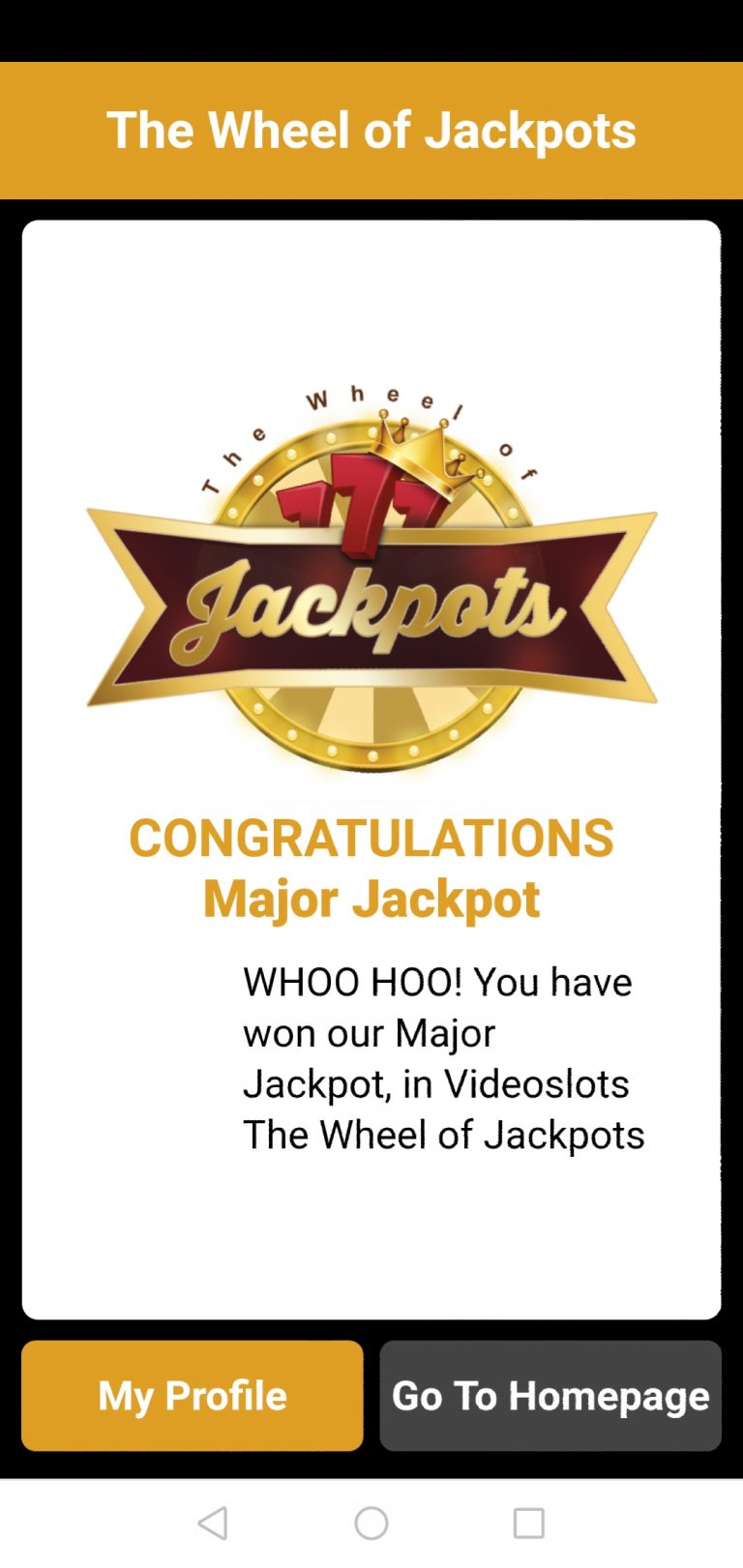 Videoslots Jackpot Wheel! (Submitted by Slasher)