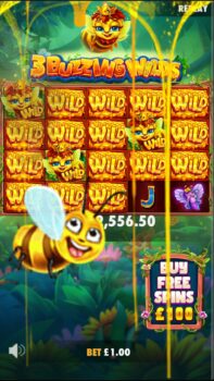 3 Buzzing Wilds - Super Winner! (Submitted by Thresher87)