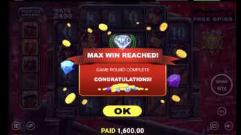 Bounty Hunter Unchained - Max Win! (Submitted by Hally25)