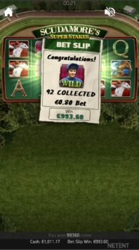 Scudamore Super Stakes - Big Win! (Submitted by blueyes)