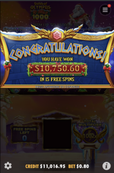 Gates Of Olympus - Very Nice! (Submitted by Matty20p)