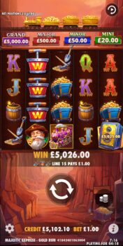 Majestic Express - Grand Jackpot! (Submitted by Snowys16)