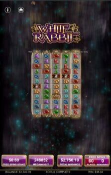 White Rabbit - 5 Re-Triggers! (Submitted by HoggerSon)