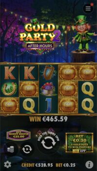Gold Party 2 - Winner Winner! (Submitted by Danmarr82)