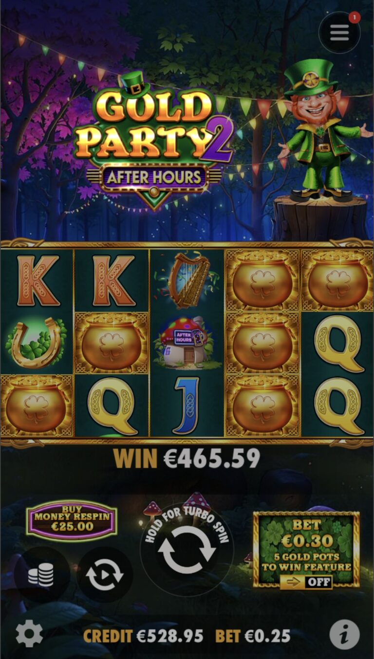 Gold Party 2 - Winner Winner! (Submitted by Danmarr82)