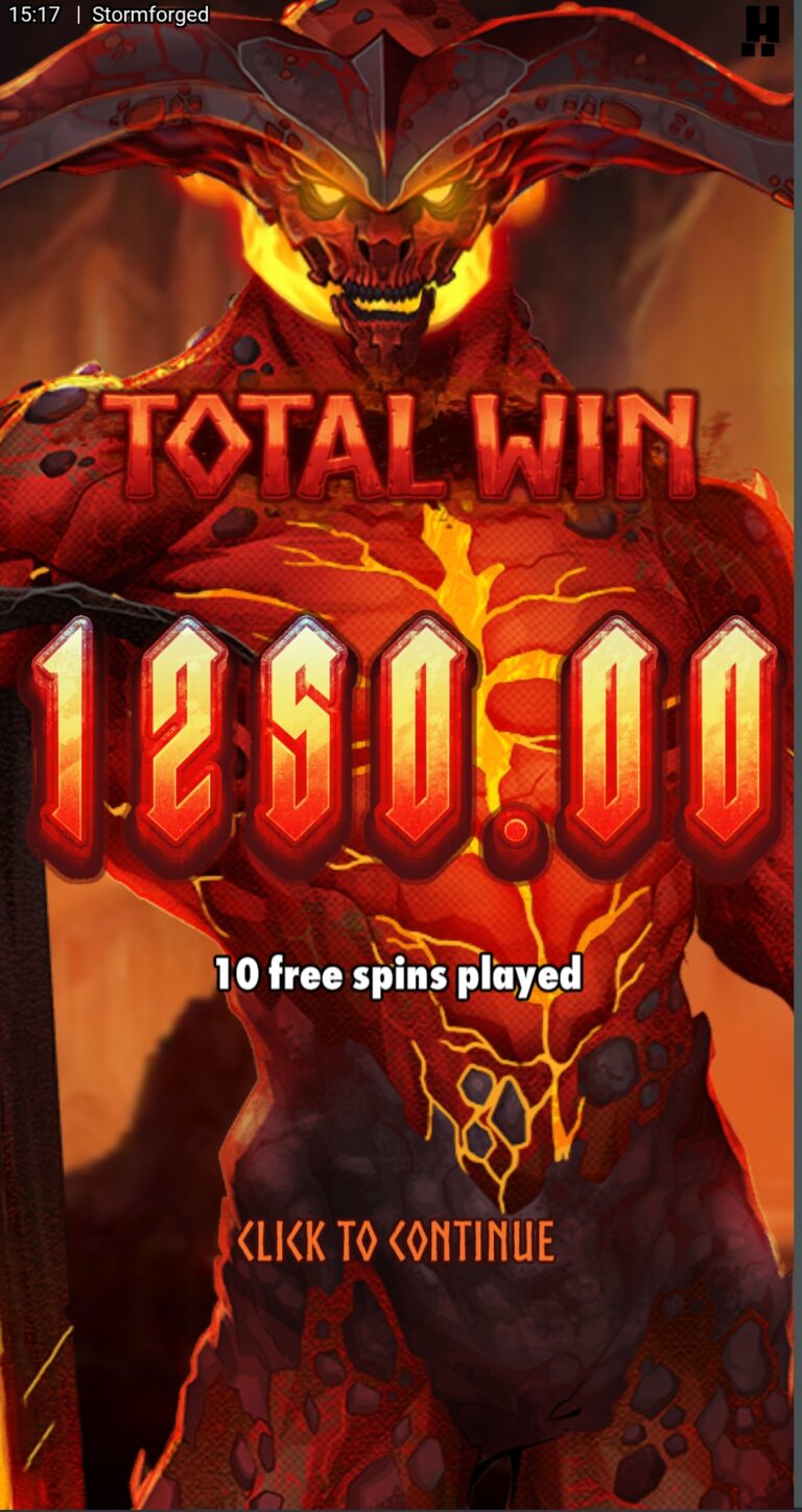 Stormforged - Max Win! (Submitted by Longshanks)