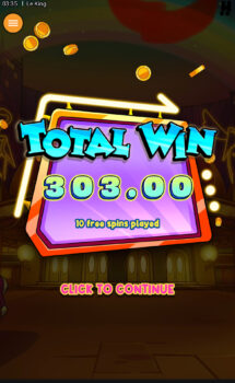 Le King - Super Winner! (Submitted by markriley1983)