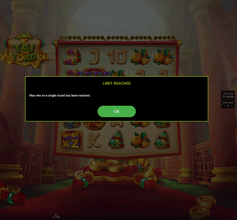 Tai The Toad - Max Win! (Submitted by baz64)