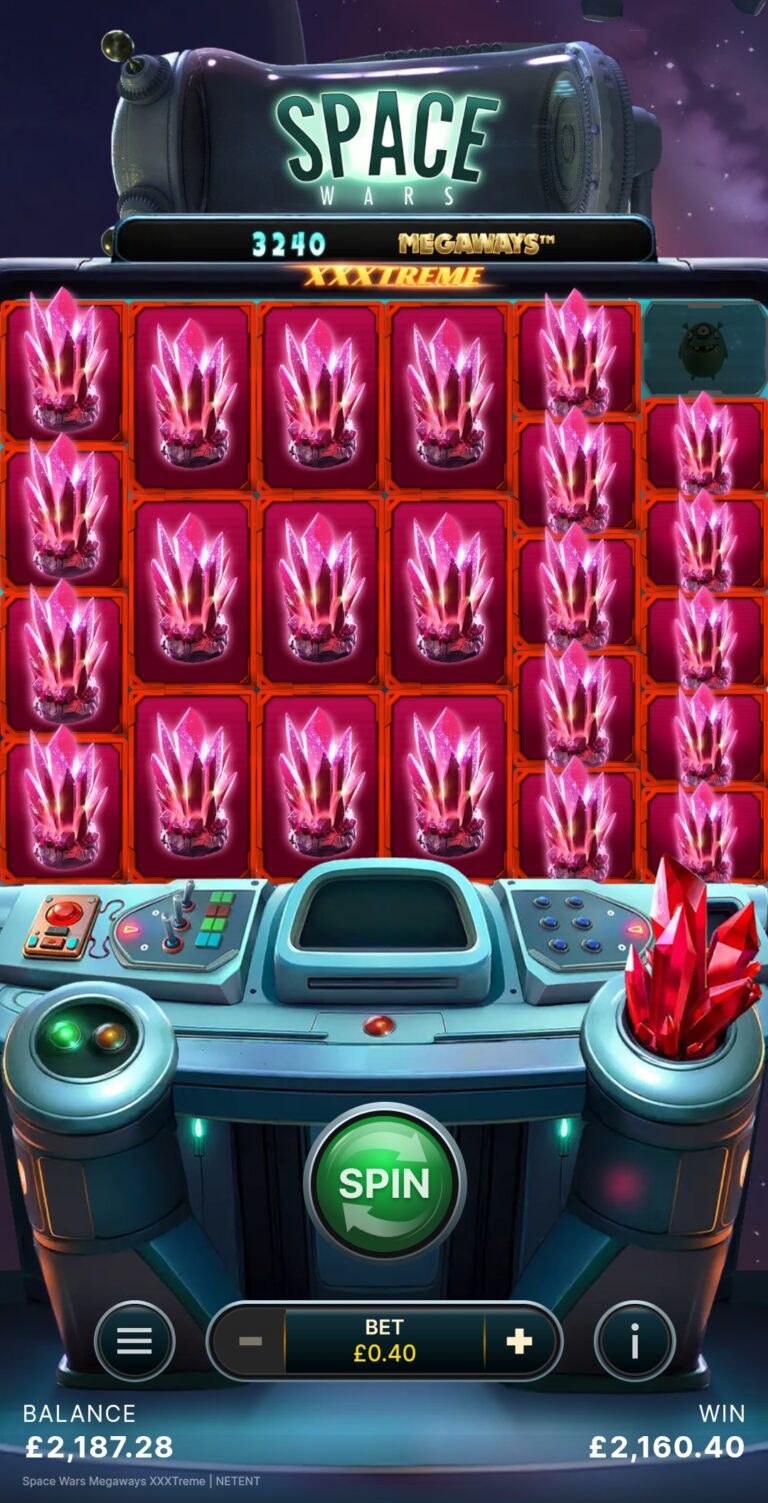 Space Wars XXXtreme - Big Win! (Submitted by Pinky103)