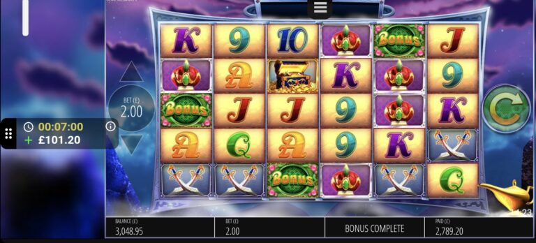 Genie Jackpot Megaways - Big Win! (Submitted by Gaffer Stu)