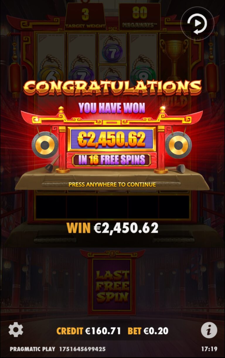 Sumo Supreme Megaways - Great Winner! (Submitted by Danmarr80)