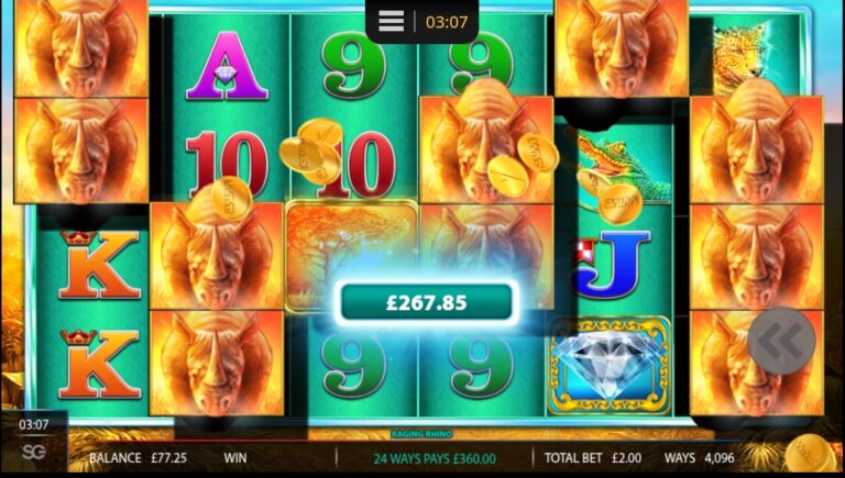 Raging Rhino - Super hit! (Submitted by Cabbagebag)