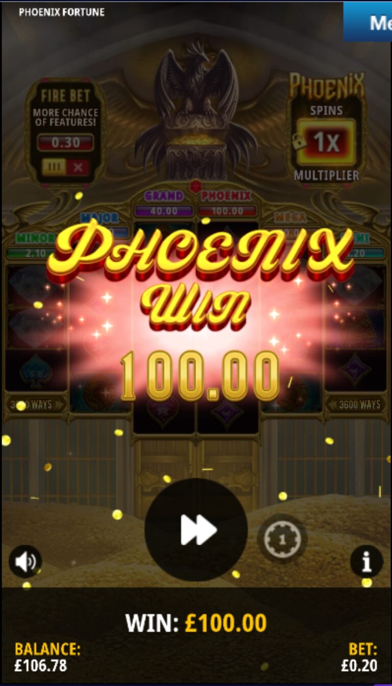 Phoenix Fortune - Nice Hit! (Submitted by Swabybaby619)