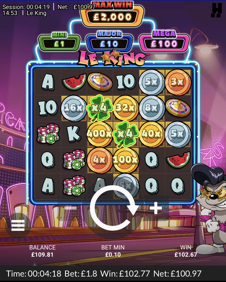 Le King - Super Win! (Submitted by Yidarmy78)