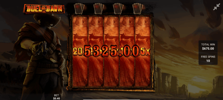 Duel At Dawn - Max Win! (Submitted by Abbomaniac)