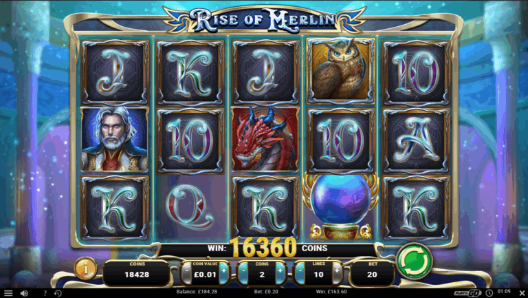 Rise Of Merlin - Big Win! (Submitted by Badwolf)