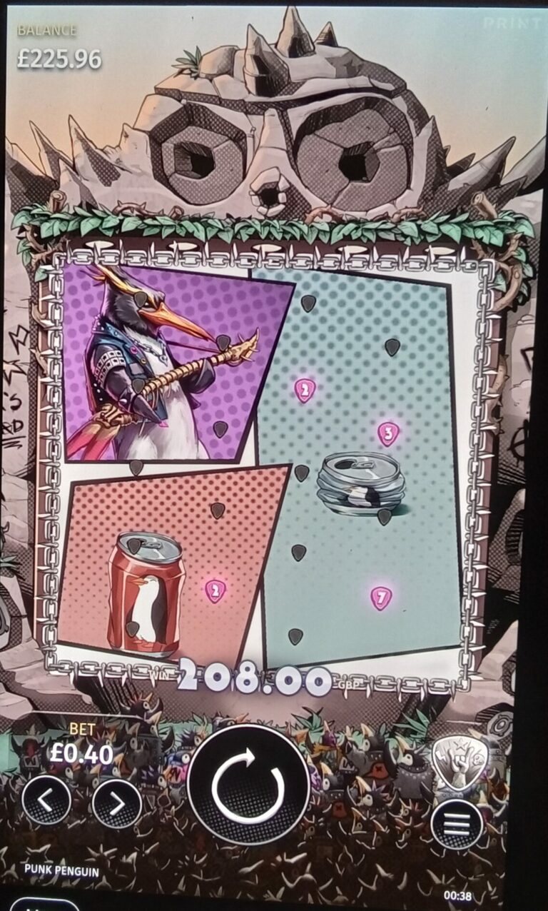 Punk Penguin - Base Win! (Submitted by D0UBLEZER0)