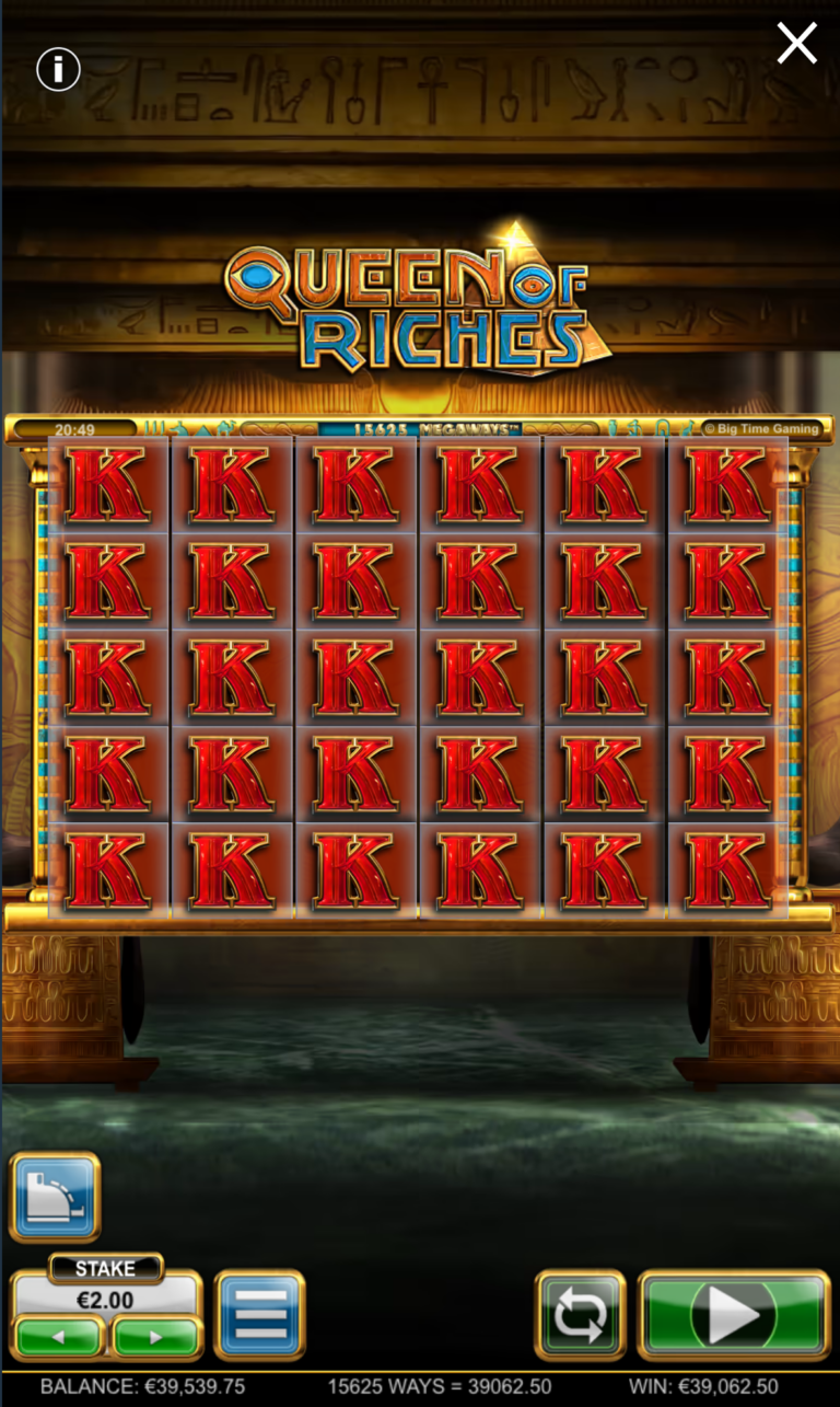 Queen Of Riches - Super Winner! (Submitted by Slloyd87)