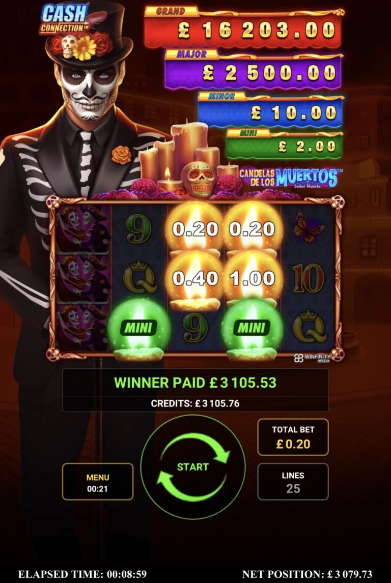 Cash Connection - Jackpot Win! (Submitted by dean3814)
