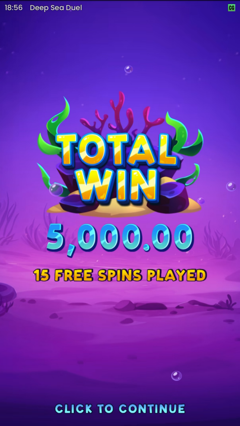 Deep Sea Duel - Max Winner! (Submitted by propane007)