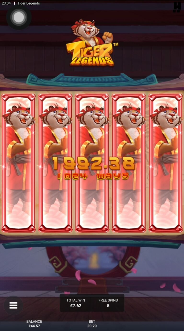 Tiger Legends - Epic Win! (Submitted by Gaz98)