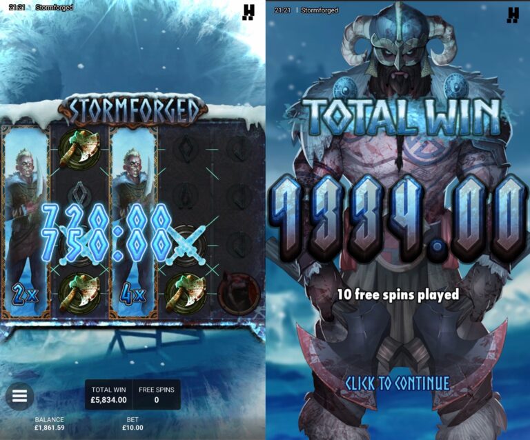 Stormforged - Big Win! (Submitted by matt16)