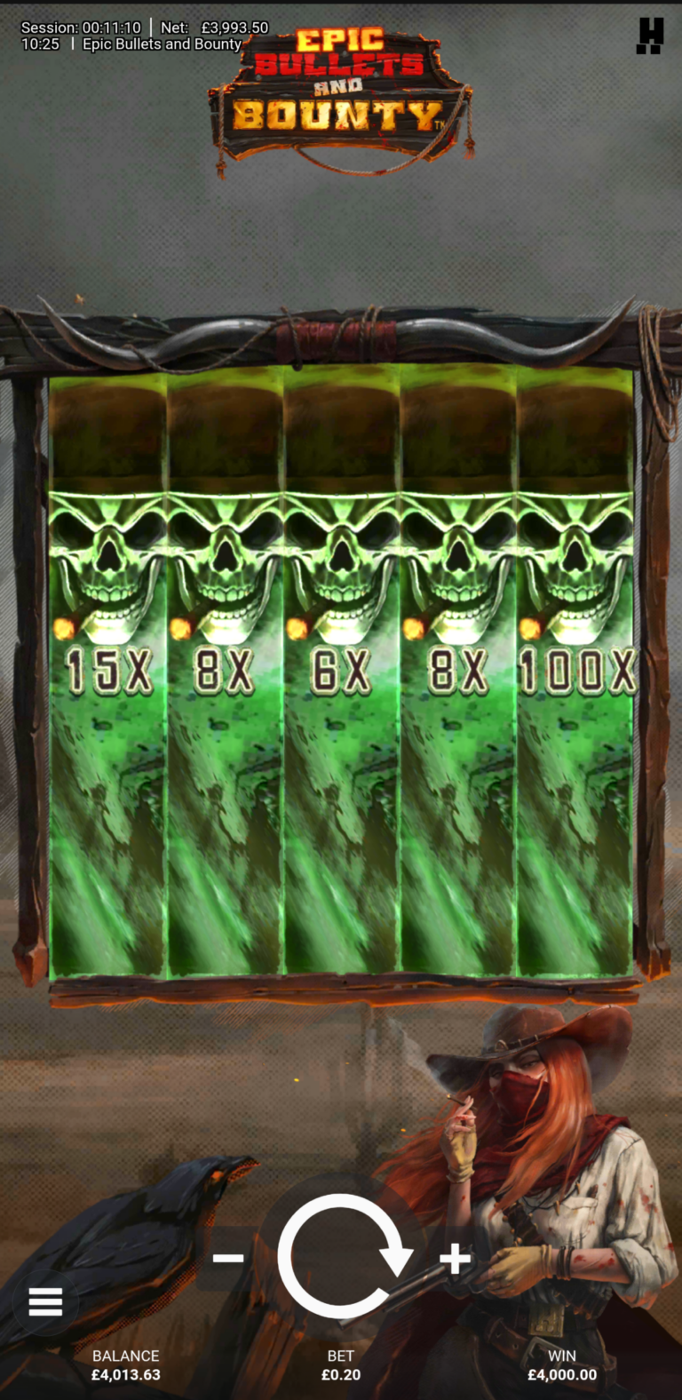Epic Bullets And Bounty - Max Winner! (Submitted by Kevdi27)