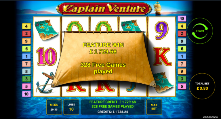Captain Venture - Crazy Retriggers! (Submitted by Variousron)
