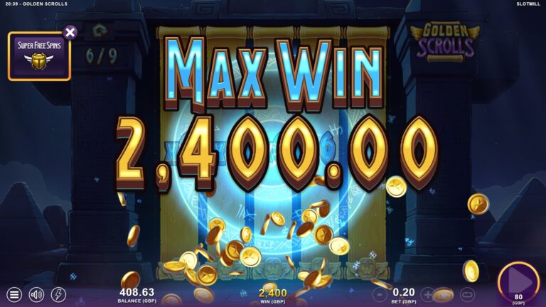 Golden Scrolls - Max Winner! (Submitted by solidrobben)