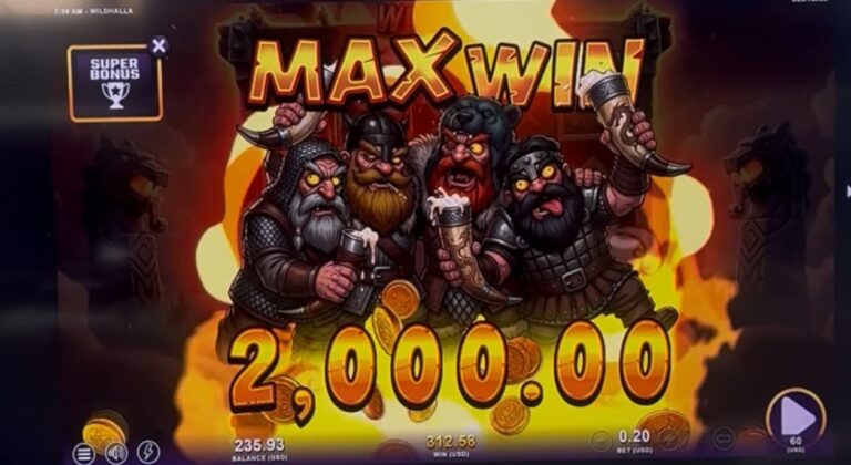 Wildhalla - Max Win! (Submitted by madmanandy27)