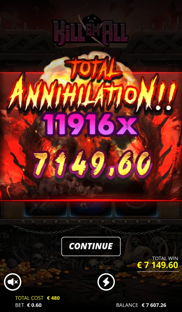 Kill Em All - Mega Win! (Submitted by Didds1989)