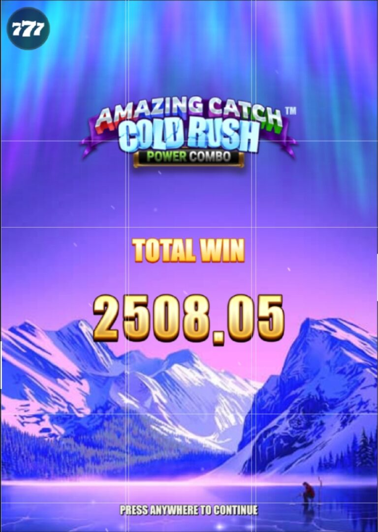 Amazing Catch Cold Rush - Very Nice! (Submitted by Bluearmy858)