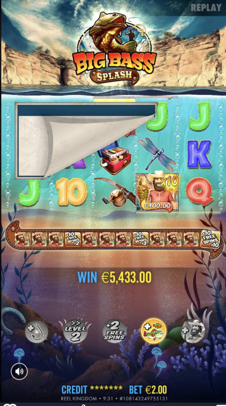 Big Bass Splash - Super Win! (Submitted by Deanoo_)