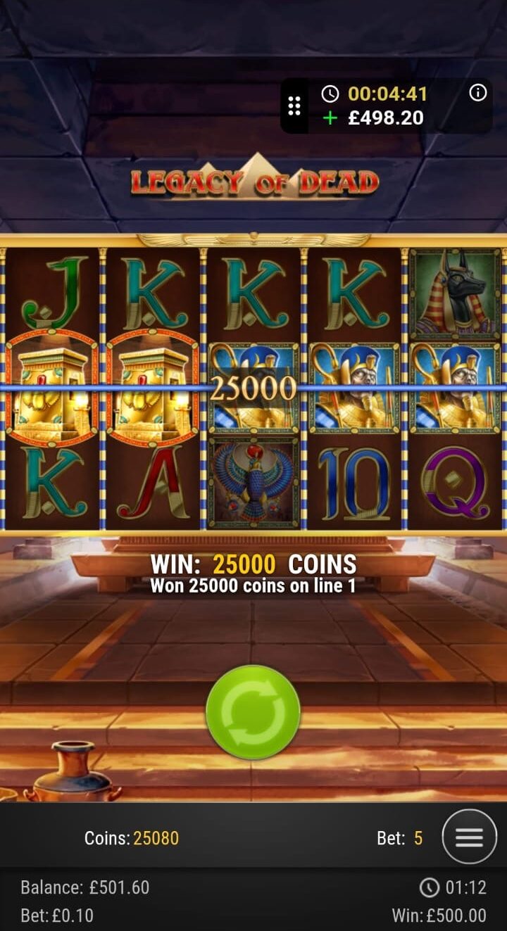Legacy Of Dead - Super Win! (Submitted by Jonesy6969uk)