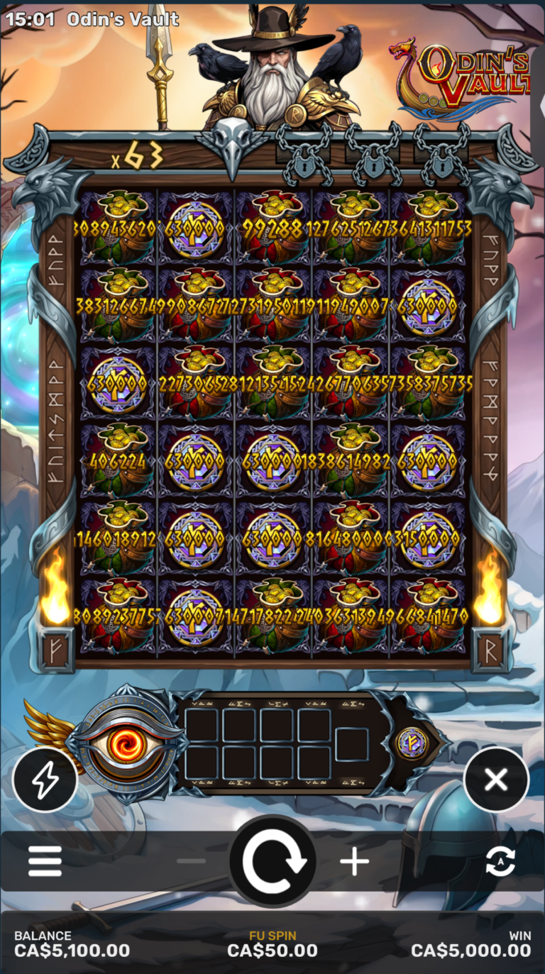 Odin’s Vault - Mega Win! (Submitted by JohnMcD709)