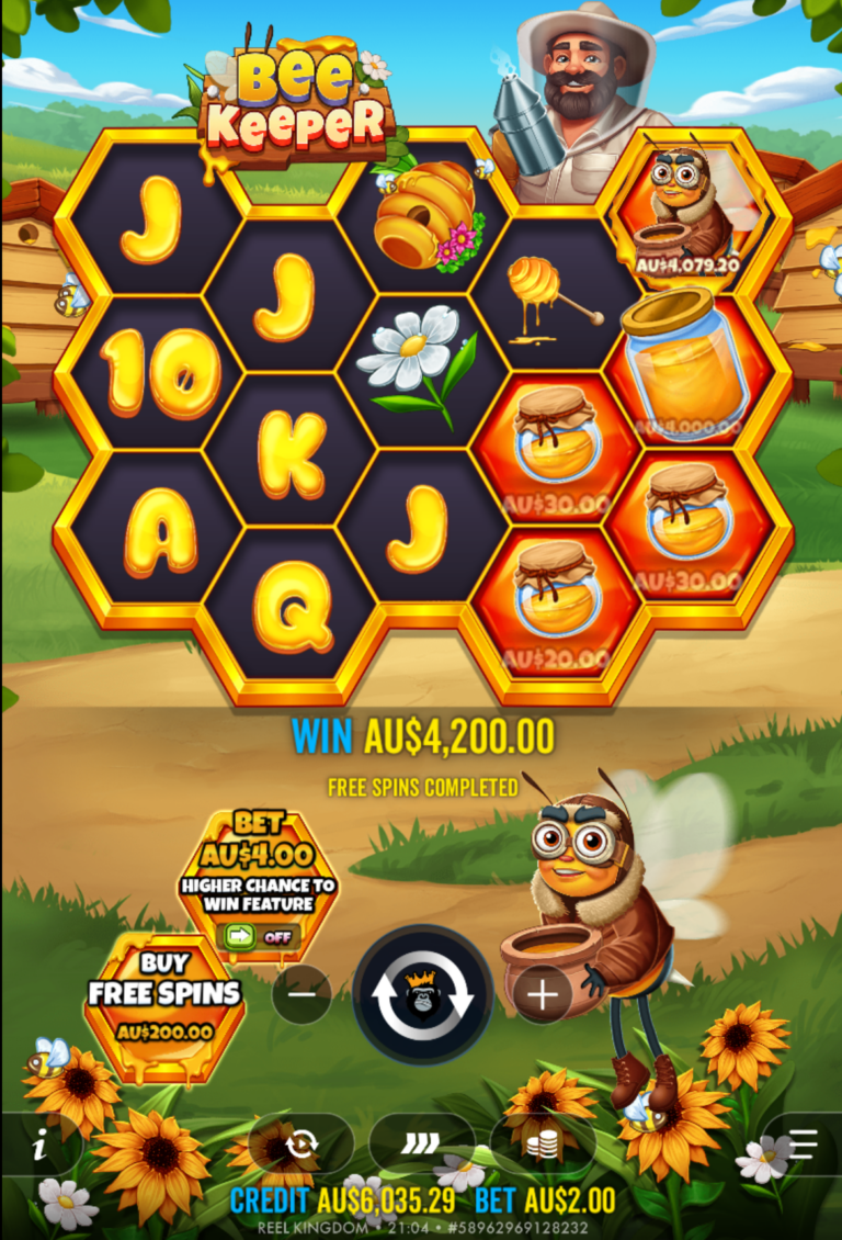 Bee Keeper - Max Hit! (Submitted by Kosta89)