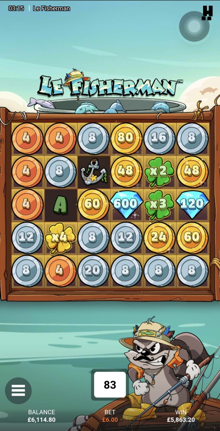 Le Fisherman - Big Win! (Submitted by Nick_mote)