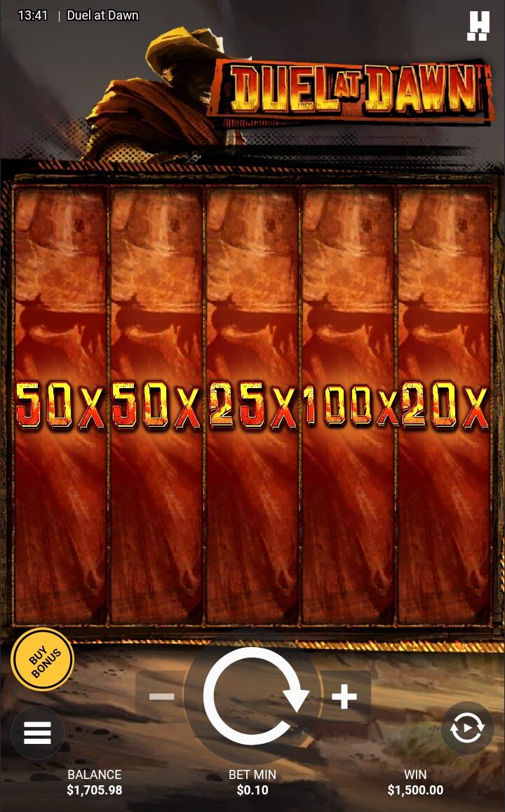 Duel At Dawn - Big Win! (Submitted by sanddancer)