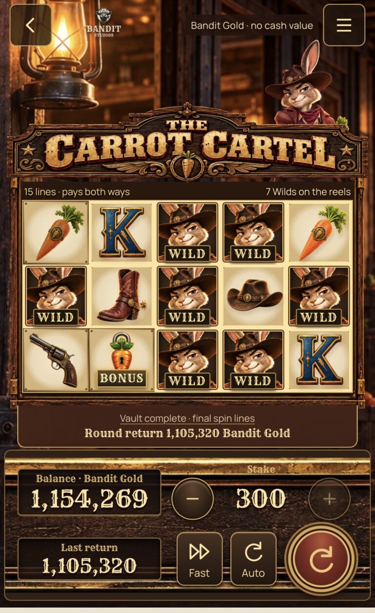 Carrot Cartel - Huge Bonus! (Submitted by Percy577)