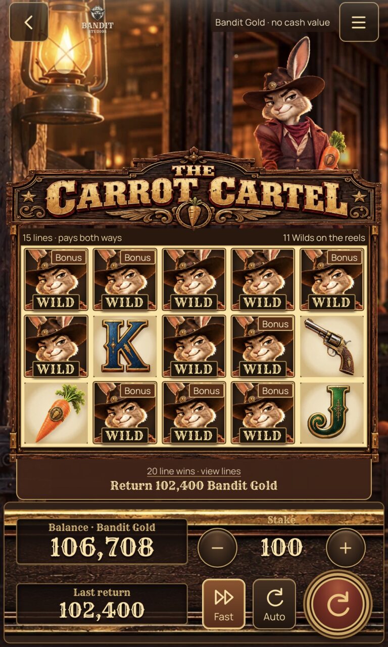 Carrot Cartel - Nice Win! (Submitted by Jay3k1)