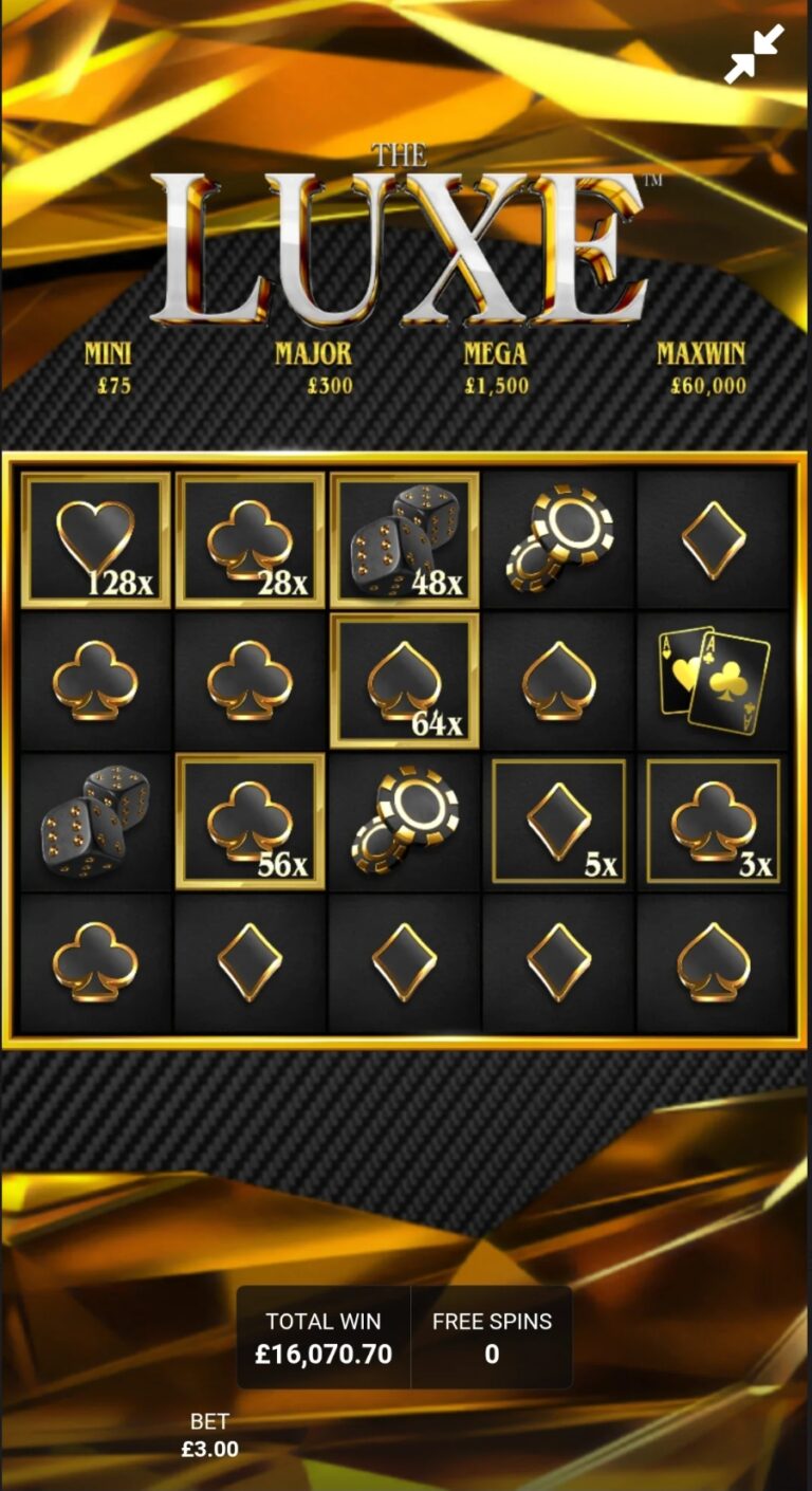 The Luxe - 4 Scatter Win! (Submitted by Jayjay230)