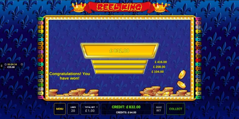 Reel King - Top Ladder Win! (Submitted by solidrobben)