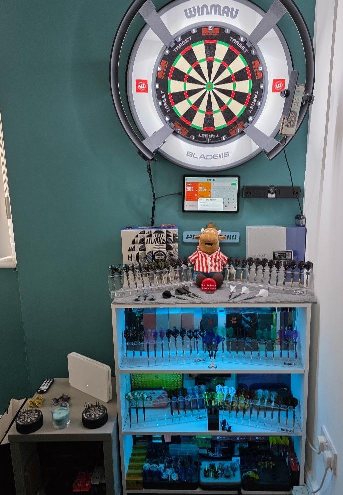 Darts set up
