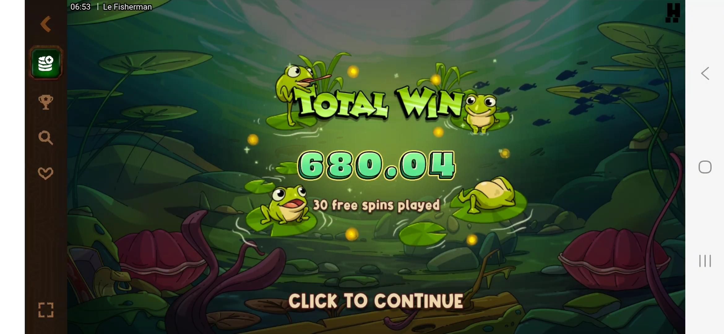 Completed trial Le Fisherman